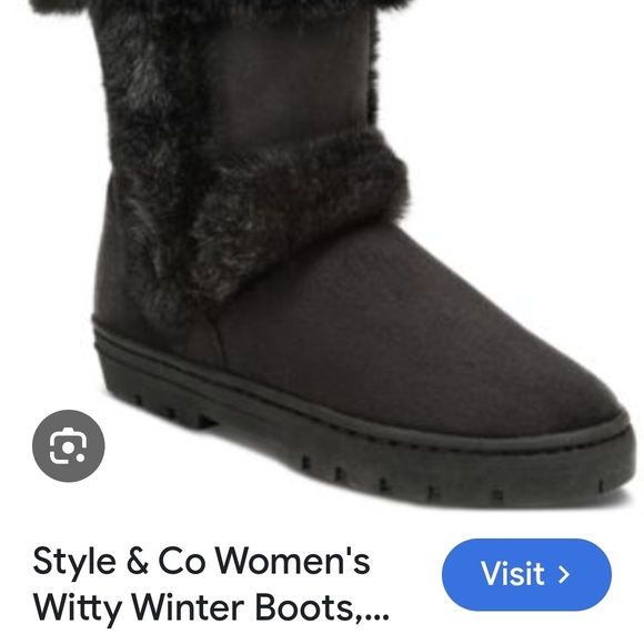 Style & Co. Shoes - Style & Co. Women's Charcoal Winter Boots